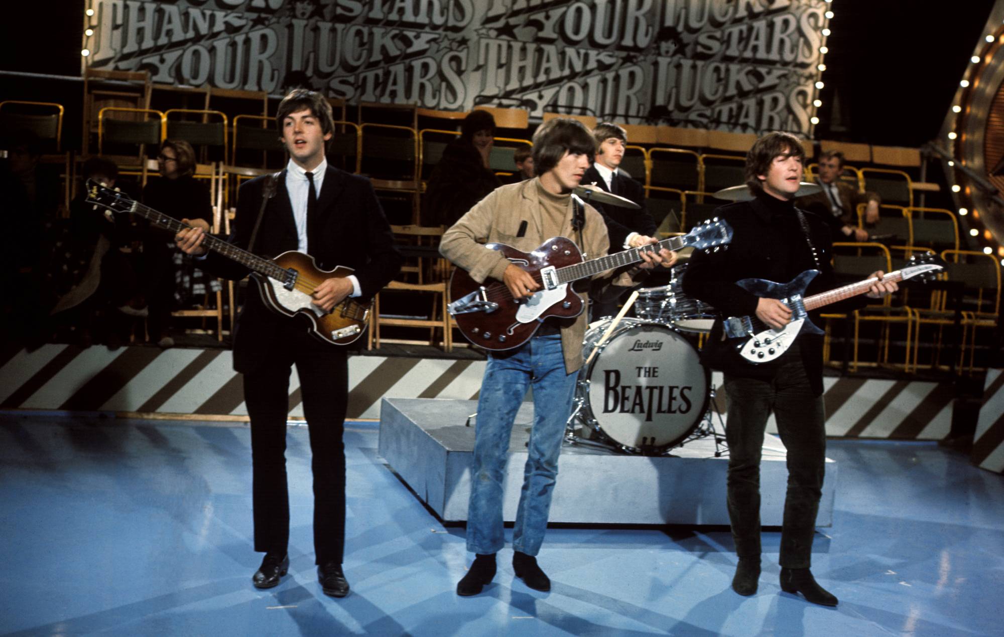 Les Beatles, 1965. Crédit : Presse/Apple Corps