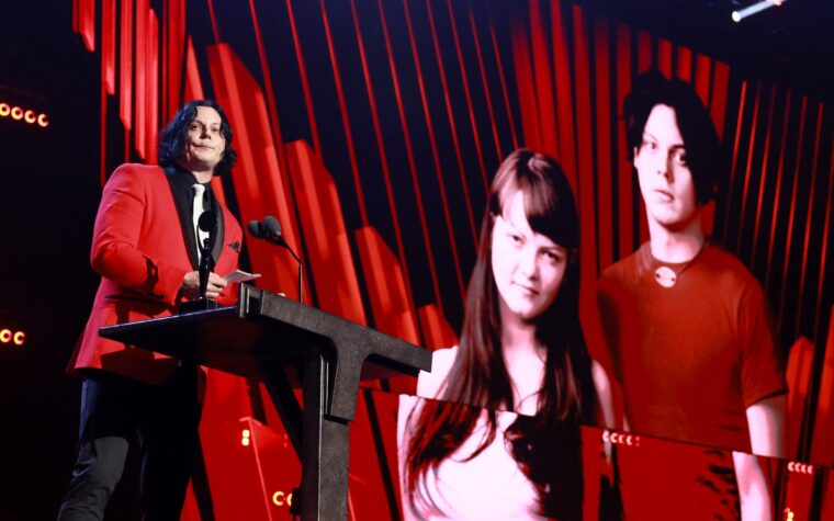 Meg a édité le discours de Jack White avant l'intronisation des White Stripes au Rock Hall