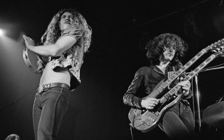 Des images rares de Led Zeppelin en tournée en 1972 ont fait surface en ligne Des images rares de Led Zeppelin en tournée en 1972 ont fait surface en ligne