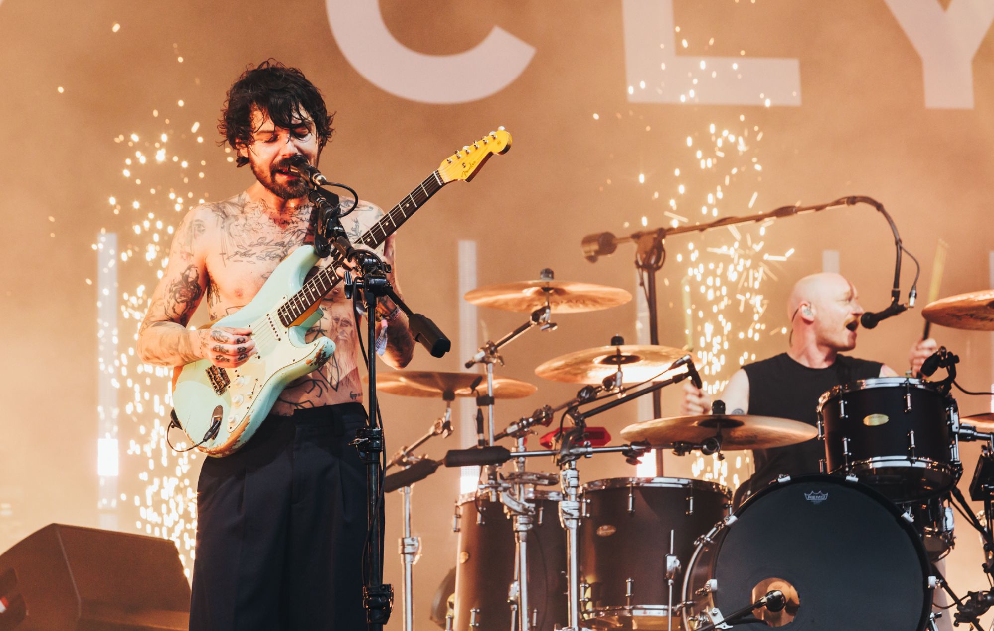 Biffy Clyro à Glastonbury.
