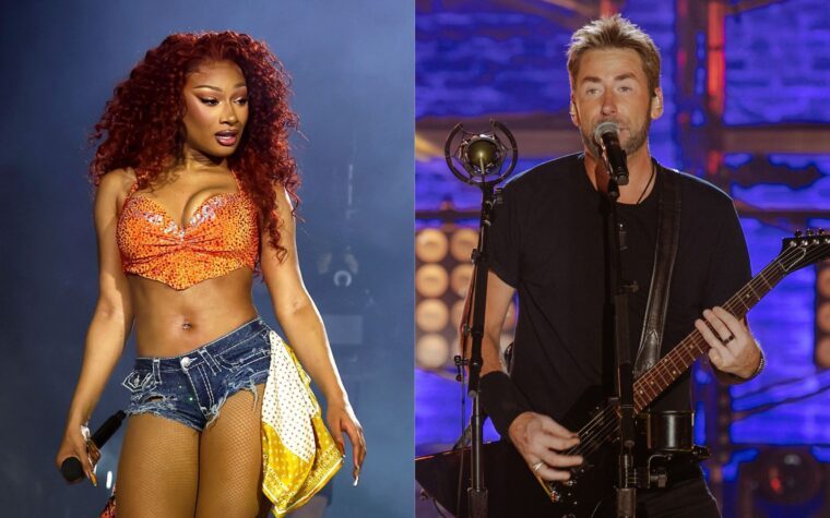 Regardez Nickelback et Megan Thee Stallion faire équipe pour une publicité insensée pour Cheetos Flamin' Hot Dill Pickle Regardez Nickelback et Megan Thee Stallion faire équipe pour une publicité insensée pour Cheetos Flamin' Hot Dill Pickle