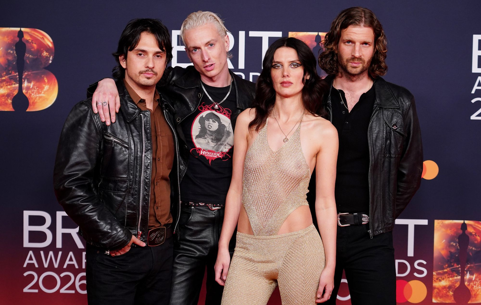 Wolf Alice assiste aux Brit Awards 2026