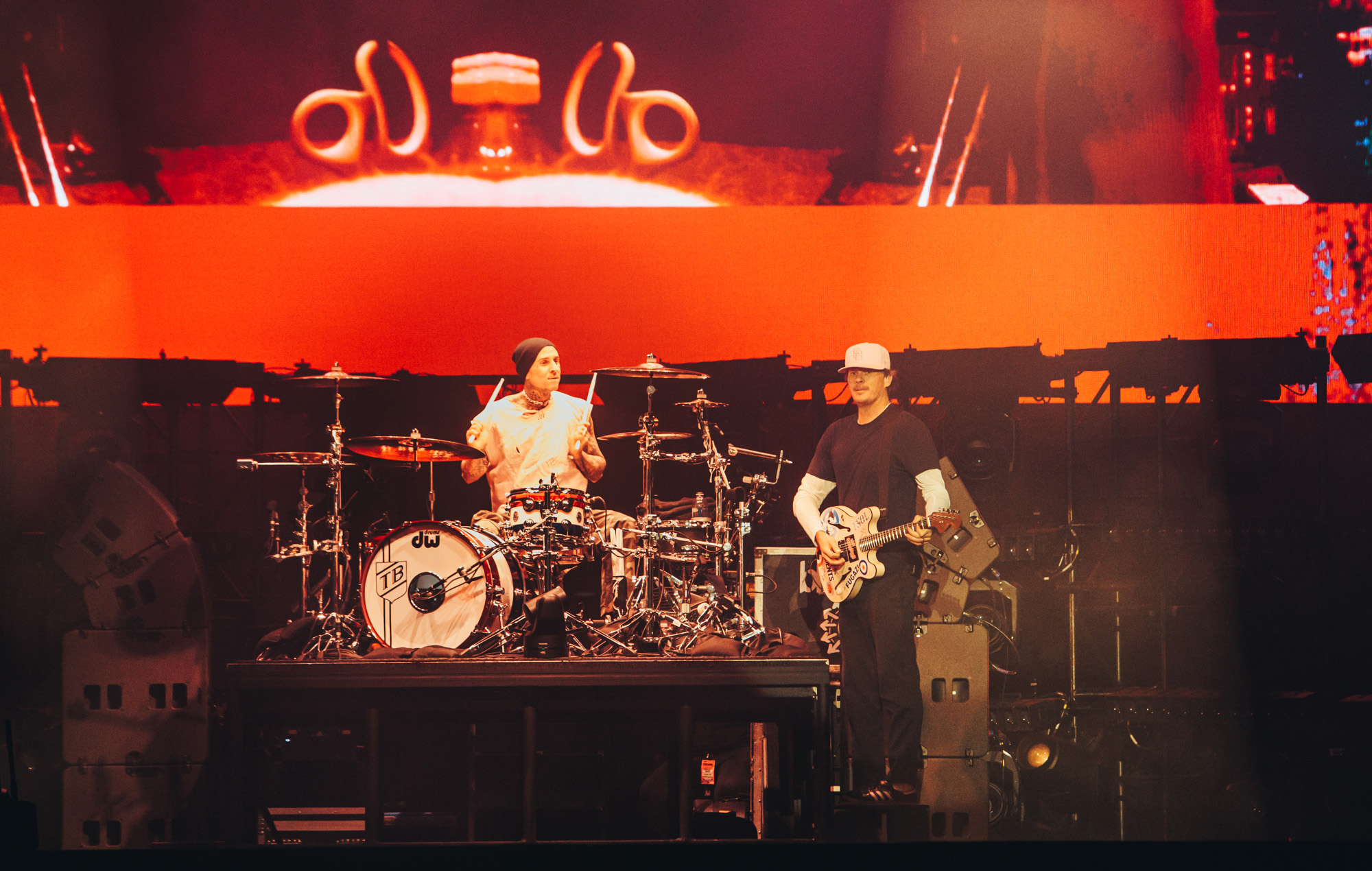 Blink-182 en direct à Reading 2024, photo d'Andy Ford