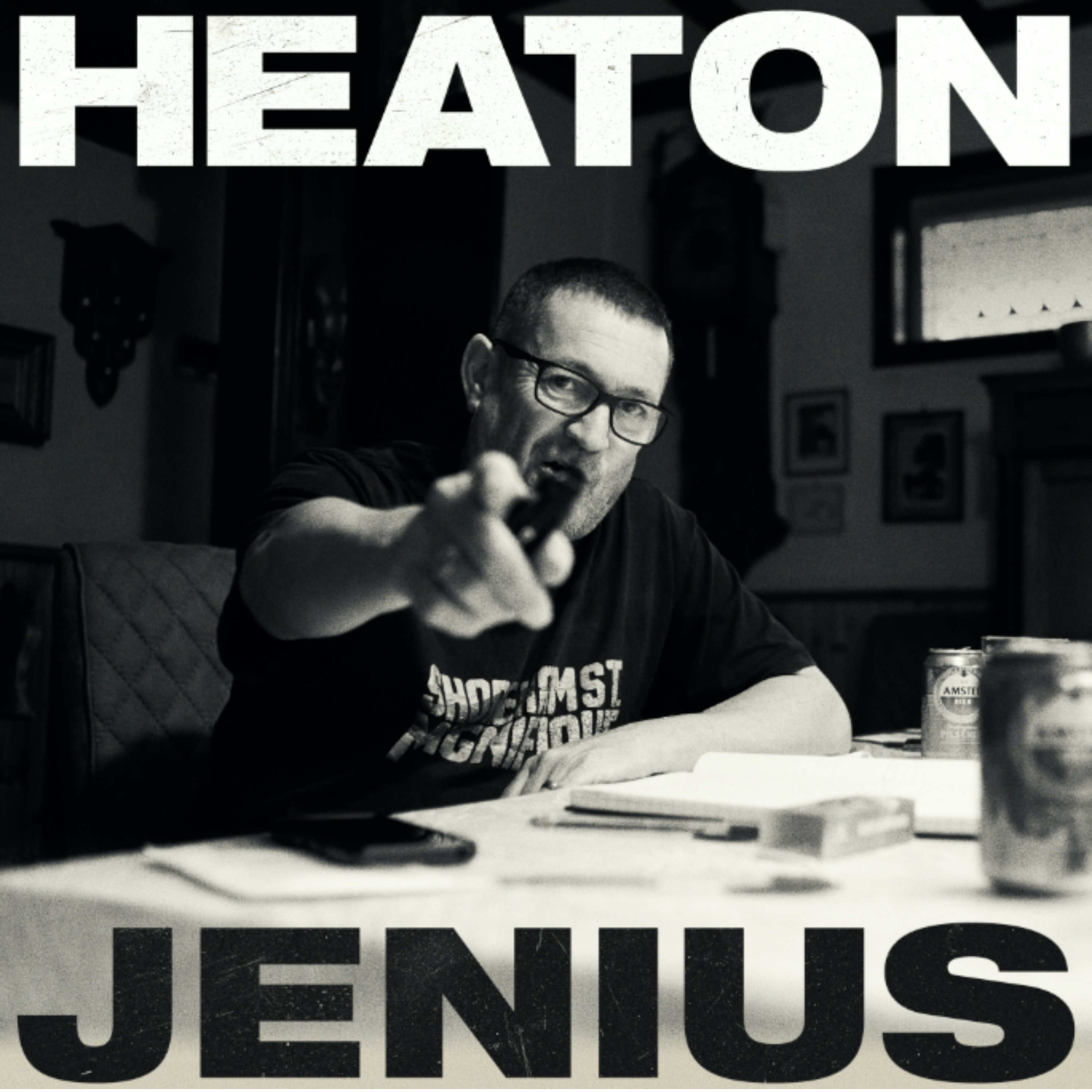la pochette officielle de l'album 'Jenius' de Paul Heaton