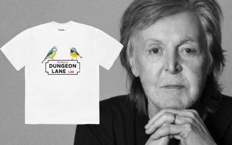 Stella McCartney lance le t-shirt exclusif Paul McCartney « The Boys of Dungeon Lane » en édition limitée Stella McCartney lance le t-shirt exclusif Paul McCartney « The Boys of Dungeon Lane » en édition limitée