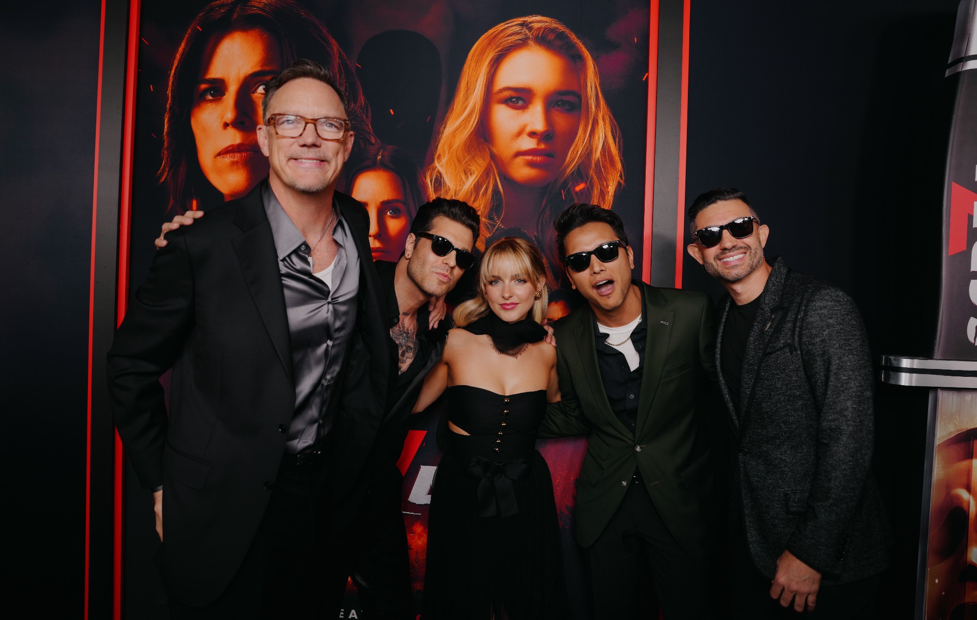Ice Nine Kills, McKenna Grace et Matthew Lillard à la première de