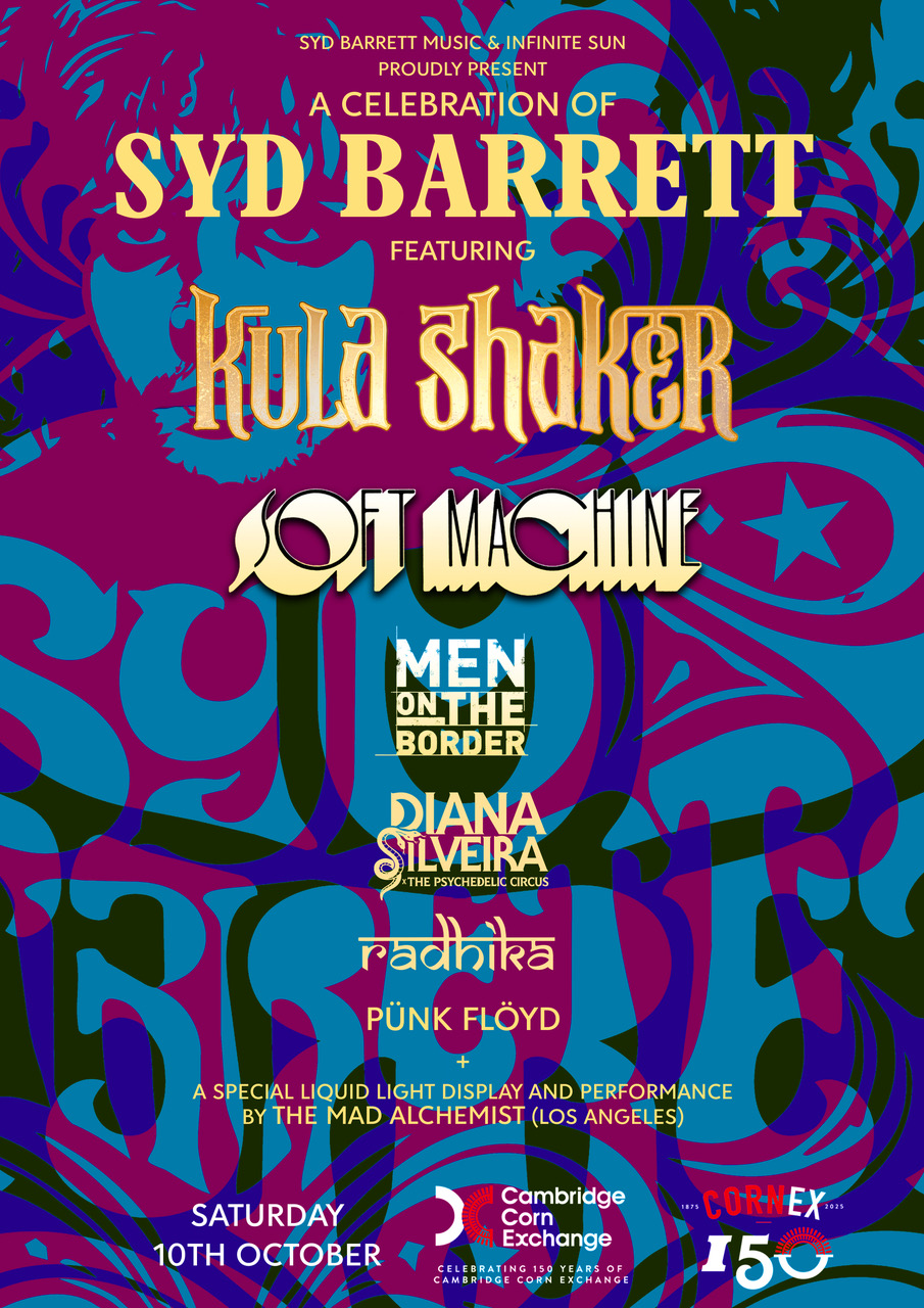 Affiche du concert hommage à Syd Barrett 2026