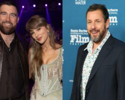 L'entraîneur de la NFL partage les conseils de mariage qu'Adam Sandler a donnés à Taylor Swift et Travis Kelce lors de la célébration du mariage