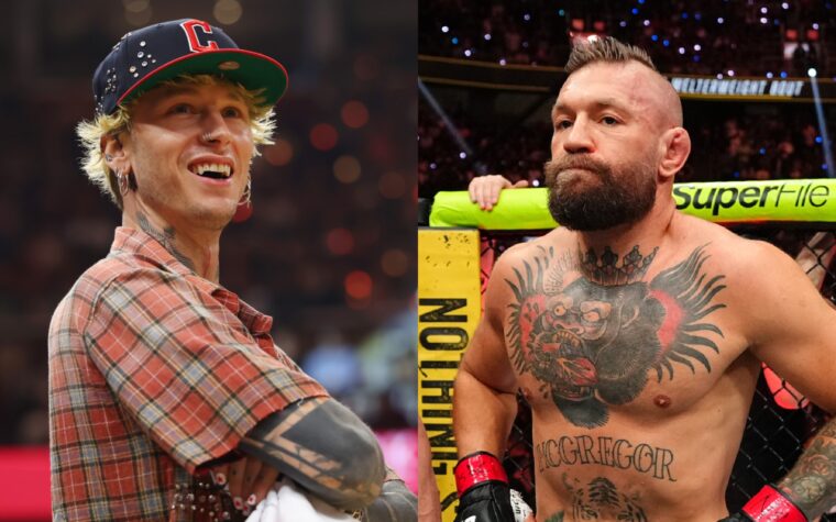 Machine Gun Kelly se délecte de la défaite de Conor McGregor à l'UFC en 69 secondes, des années après leur rupture avec le VMA Machine Gun Kelly se délecte de la défaite de Conor McGregor à l'UFC en 69 secondes, des années après leur rupture avec le VMA