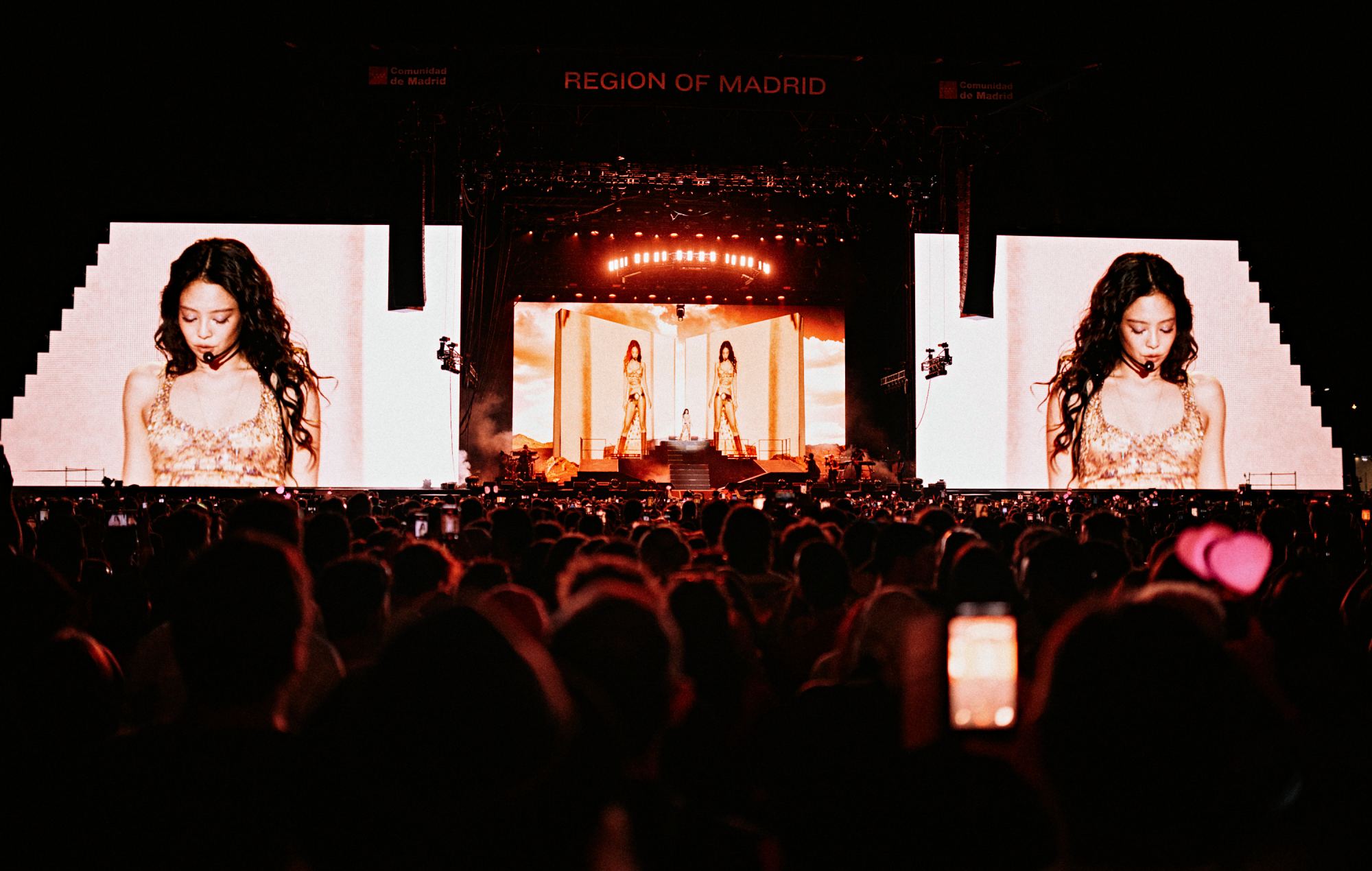Jennie en live au Mad Cool 2026. Crédit : Andres Iglesias
