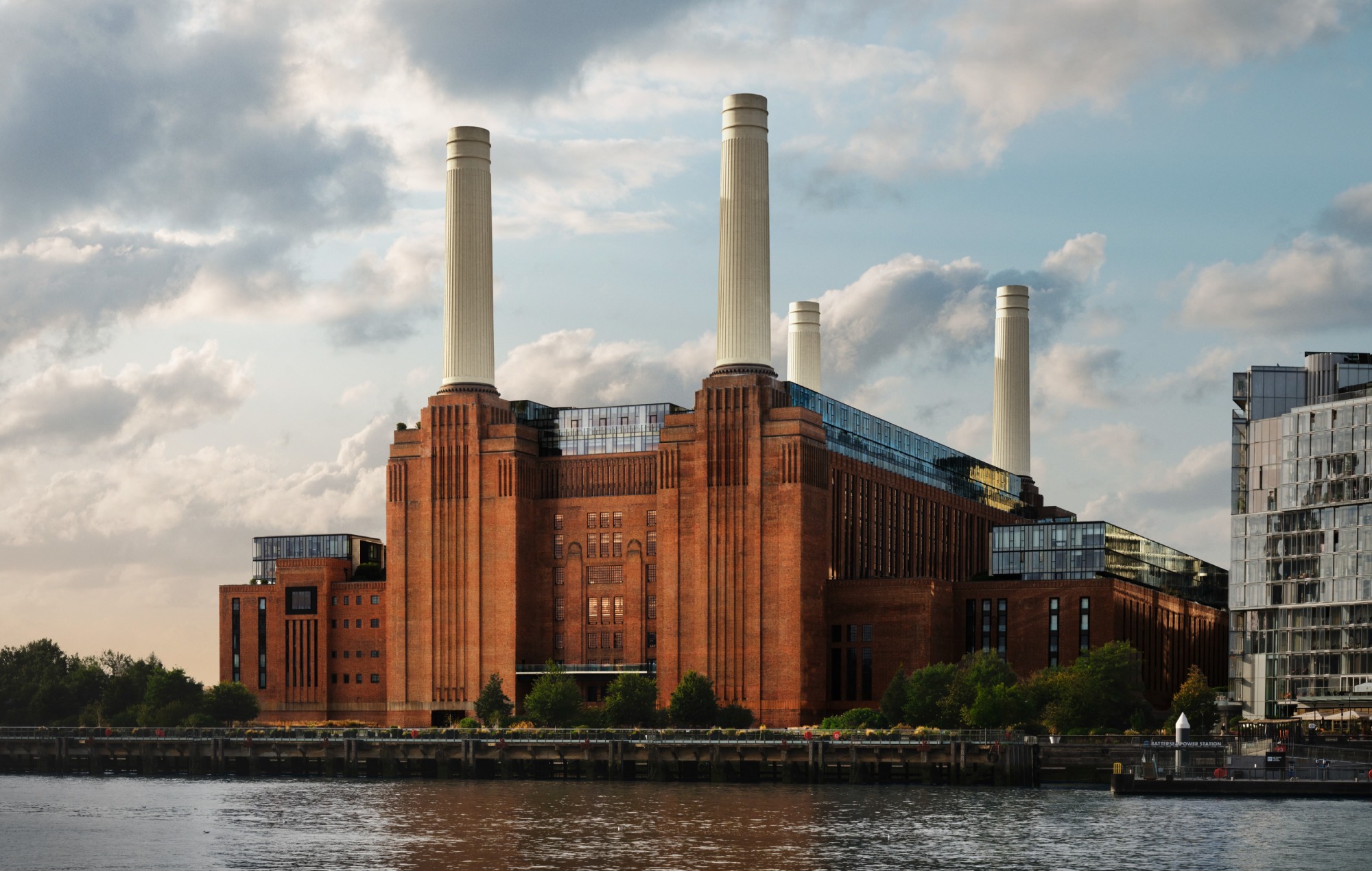 L'espace événementiel de l'Apple Music Hall à la centrale électrique de Battersea à Londres. CRÉDIT : PRESSE