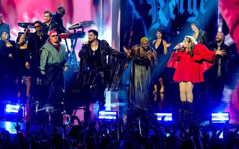 Découvrez la performance hommage de Sombr, RAYE, Adam Lambert et Teddy Swims à George Michael aux VMA Découvrez la performance hommage de Sombr, RAYE, Adam Lambert et Teddy Swims à George Michael aux VMA