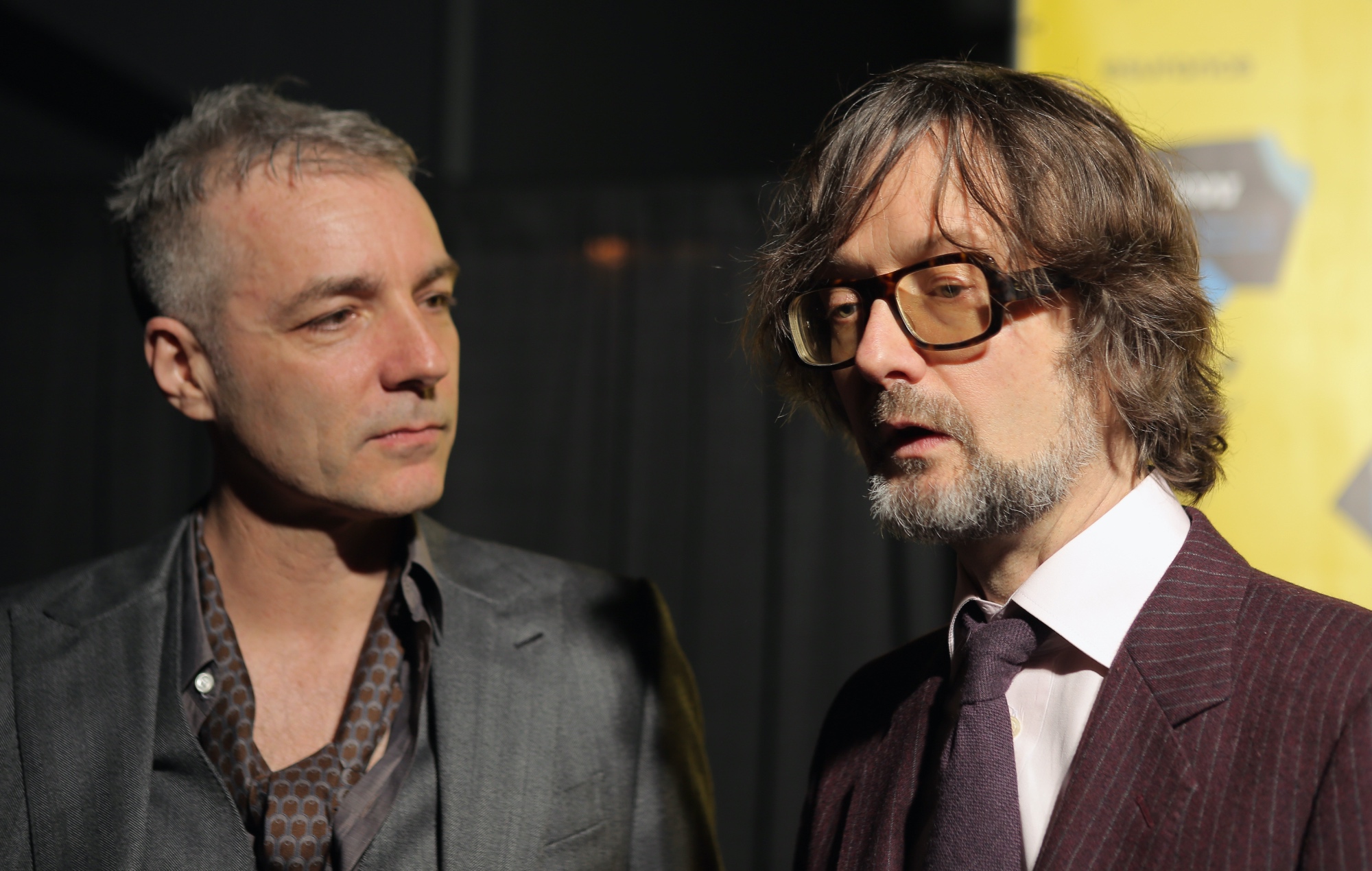 Steve Mackey et Jarvis Cocker de Pulp