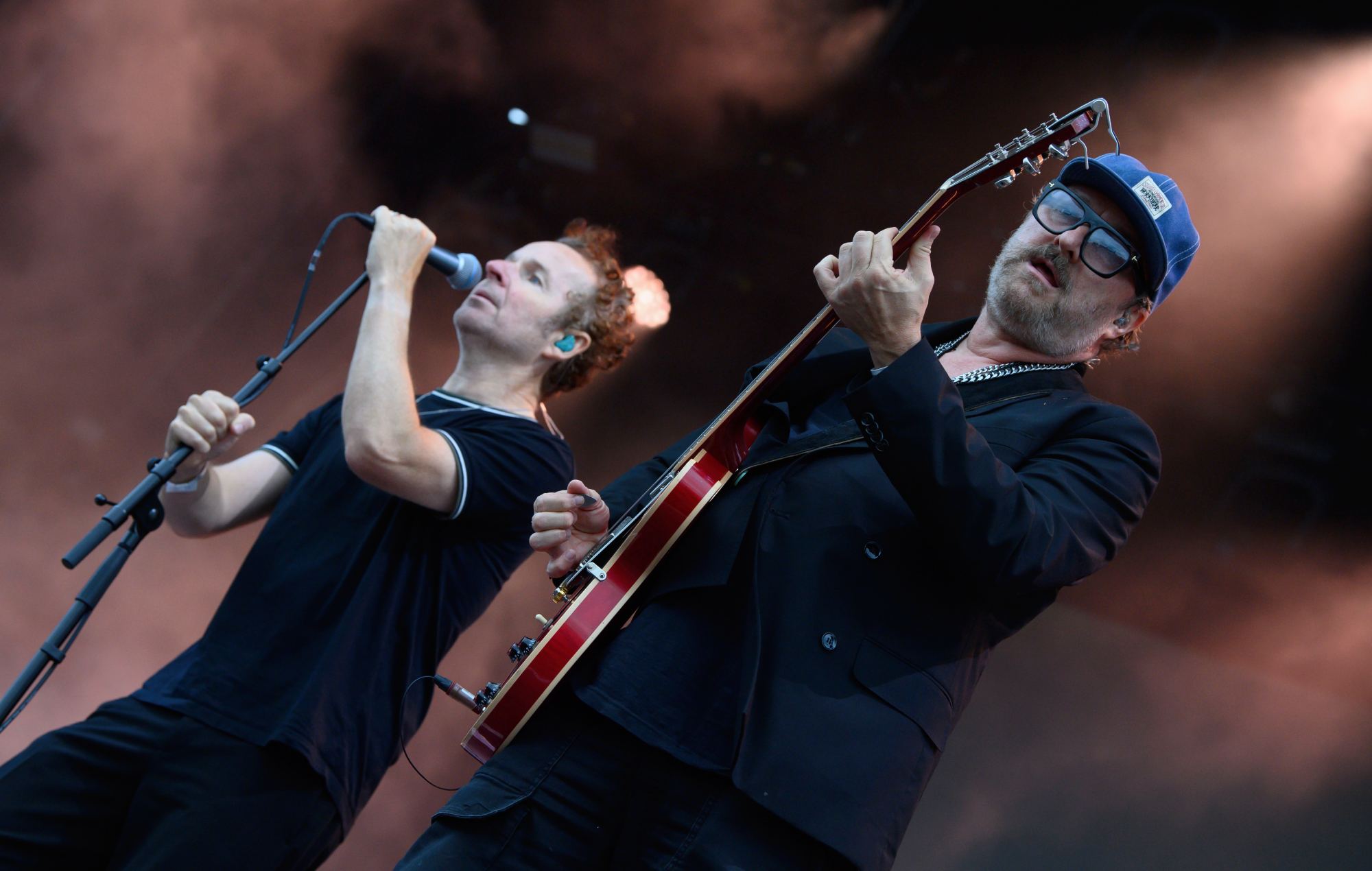 Andy et Jez Williams de Doves se produisent au Big Feastival 2026 (Photo de Justin Goff Photos/Getty Images)