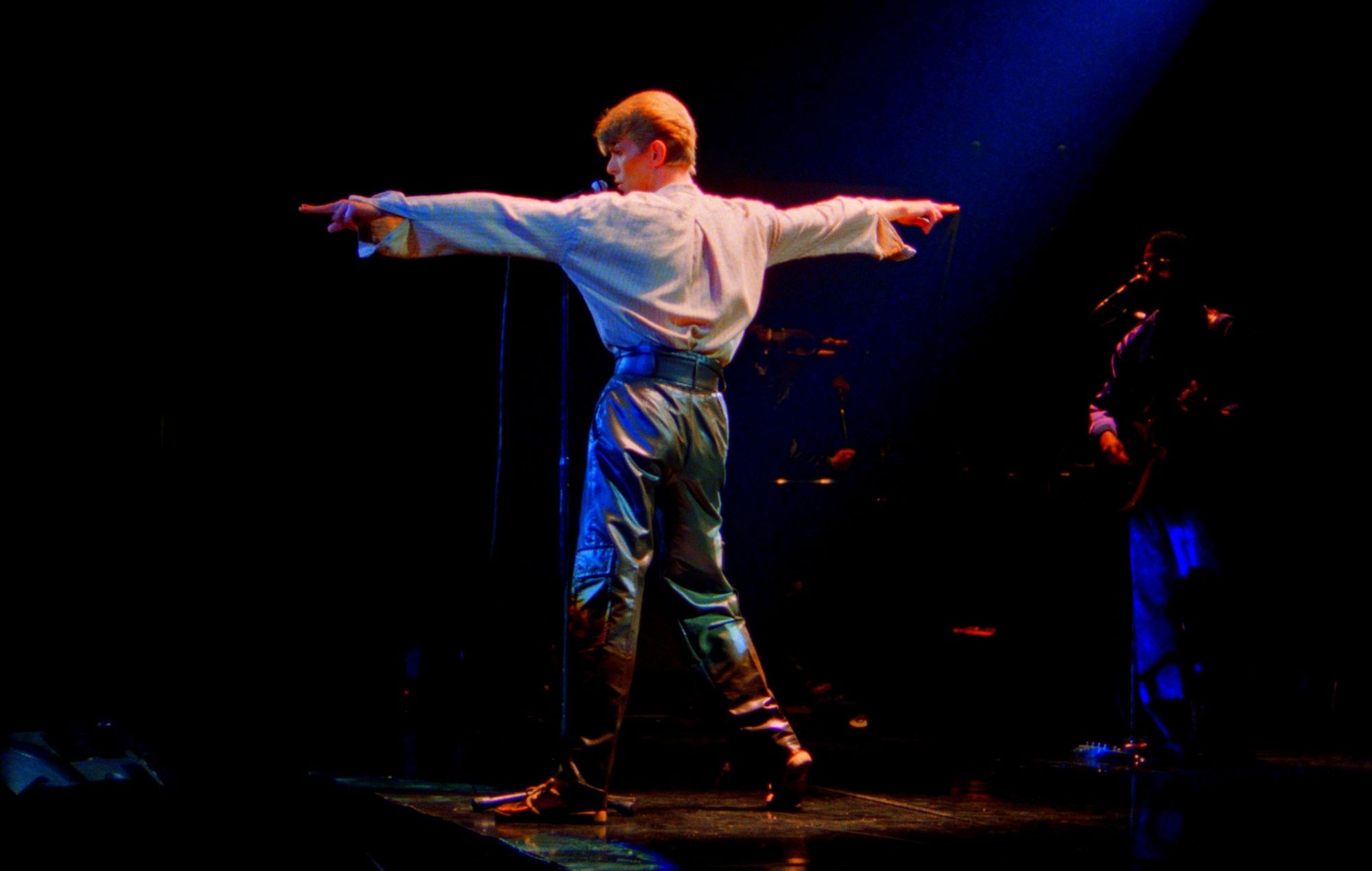 David Bowie 1978 Earls Court. ®JTE Blackout de crédit photo