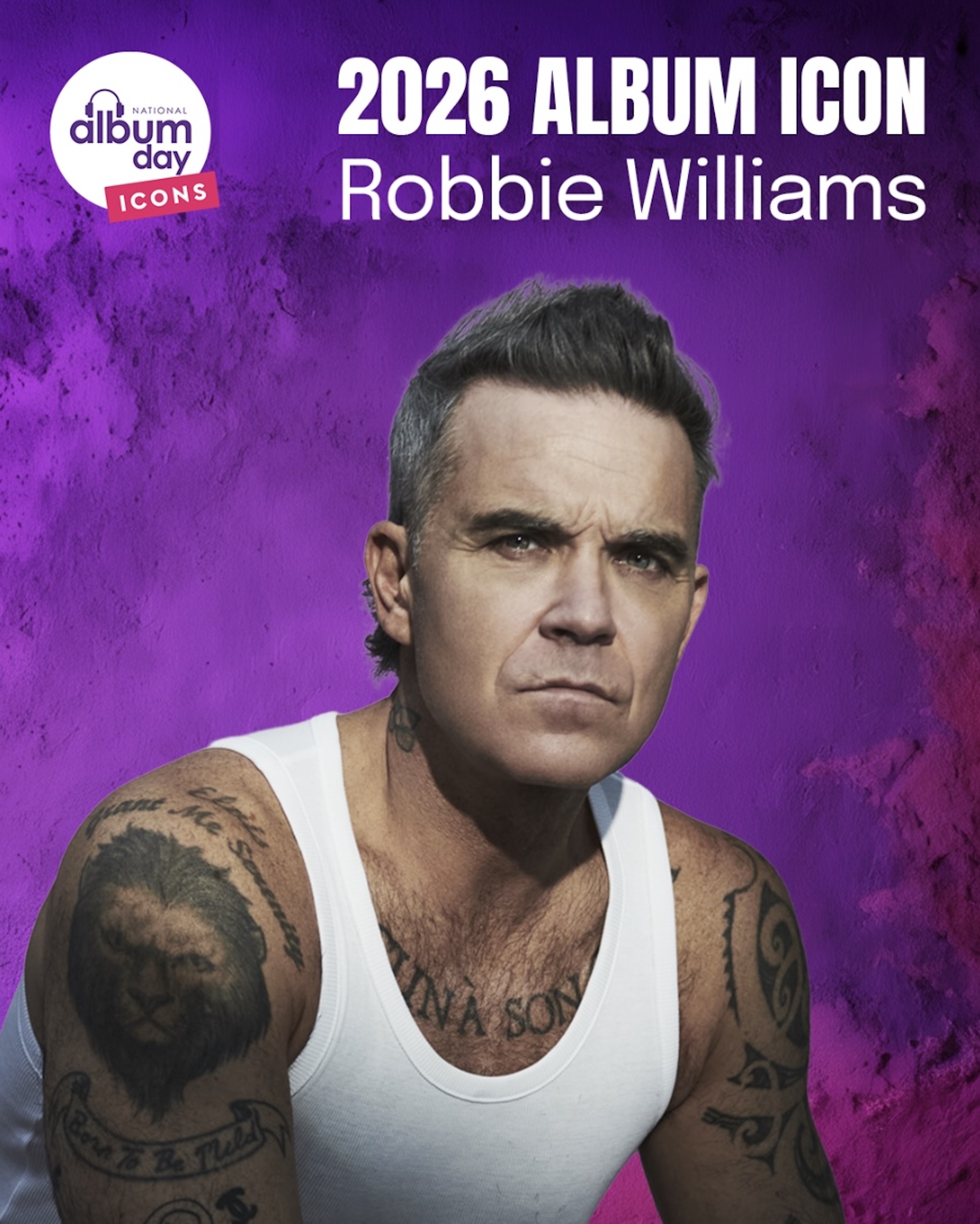 Robbie Williams pour la Journée nationale de l'album 2026