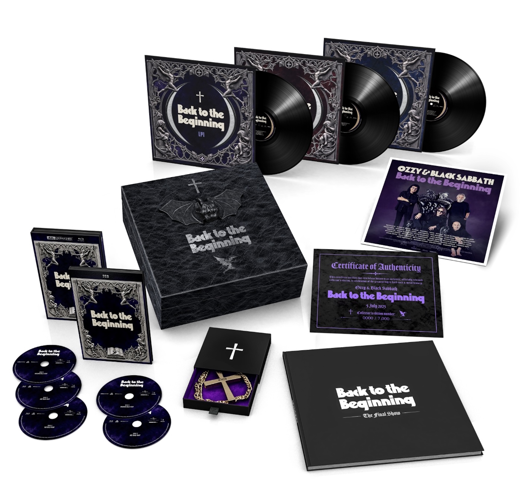 Coffret 'Ozzy & Black Sabbath : Retour au début'. CRÉDIT : Presse