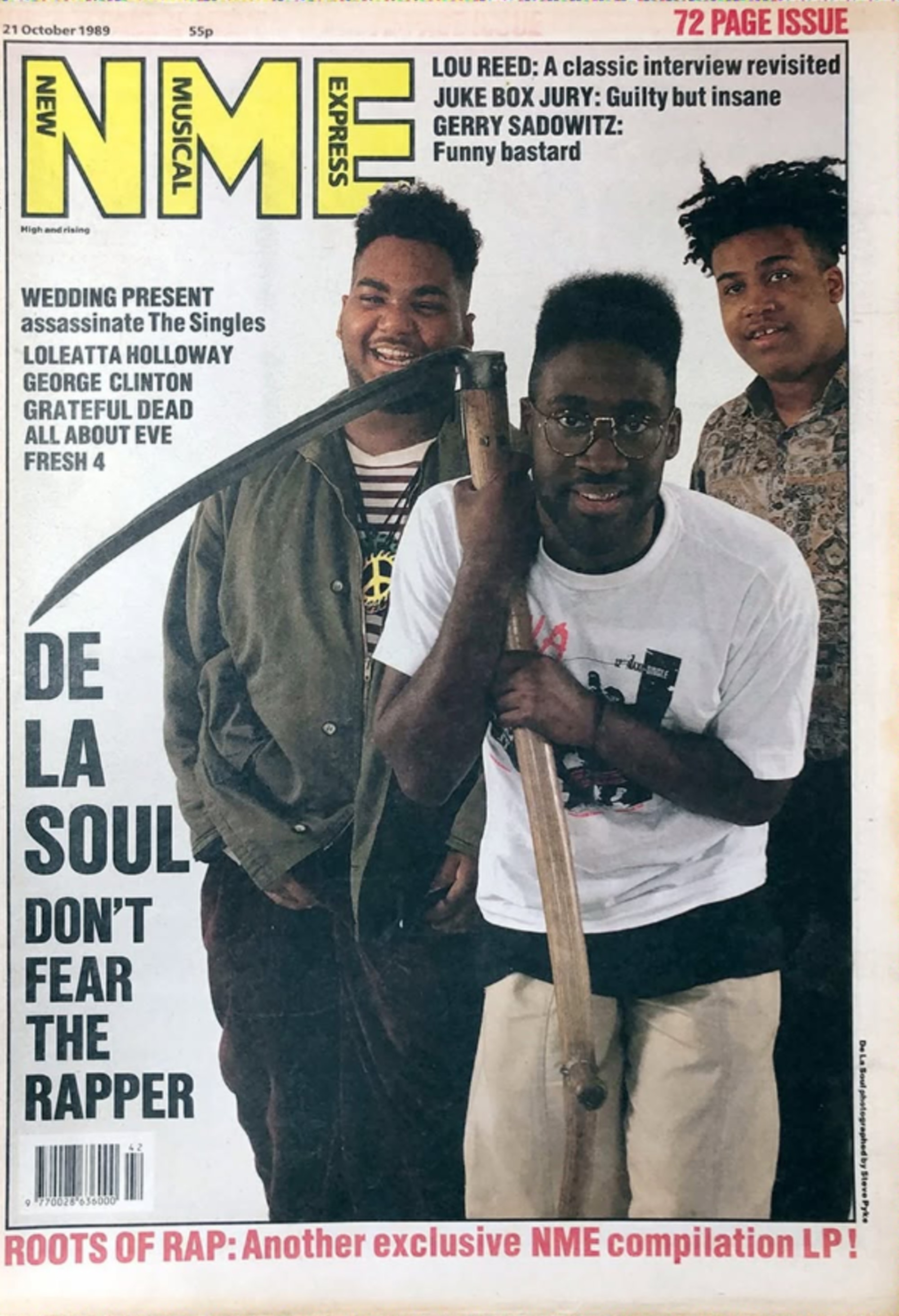 De La Soul ZikNation couverture 1989