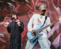 Turnstile perform live at Glastonbury 2025, photo by Andy Ford